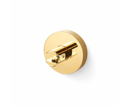 CLASSIC – Hænger med roset til glashylder 07.80160/50/40/30 – 2 stk. / guldglans