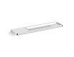 NEXT – Tredobbelt holder med hylde / * glas bestilles separat / krom