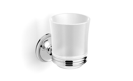 MONACO – Håndtag med kop / krom, mat glas