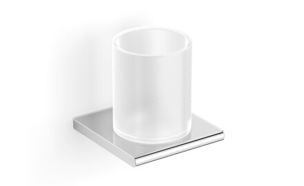 MILANO – Håndtag med kop / krom, mat glas