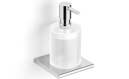 MILANO – Dispenser til flydende sæbe / krom, mat glas