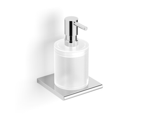 MILANO – Dispenser til flydende sæbe / krom, mat glas