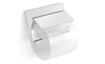 MILANO – Toiletpapirholder / bevægelig med beskyttelseskappe / krom