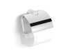 MEGAN – Toiletpapirholder / med beskyttelsesdæksel / krom