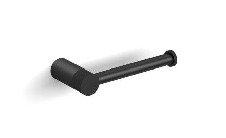 MEGAN – Toiletpapirholder / uden beskyttelseskappe / mat sort