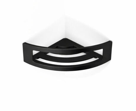 Kurv – hjørnehylde 16x16x8 / mat sort