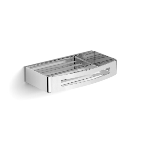 Kurv 22x12x4 / Lift & Clean™-beslag / poleret stål #1