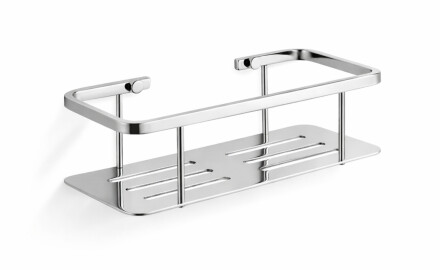 Kurv – badeværelseshylde 25x11x7 / poleret stål