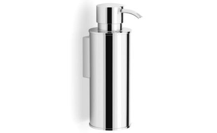Sæbedispenser til flydende sæbe 0,25 l / rund / krom