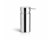 Dispenser til flydende sæbe 0,15 l / rund bordmodel / krom