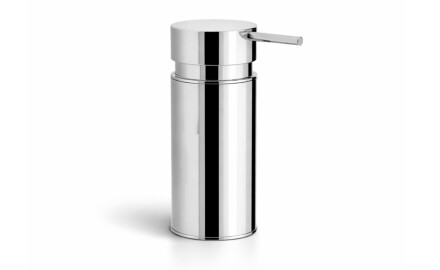 Dispenser til flydende sæbe 0,15 l / rund bordmodel / krom