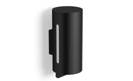 Dispenser til flydende sæbe 0,3 l / dispensersystem i bunden / mat sort