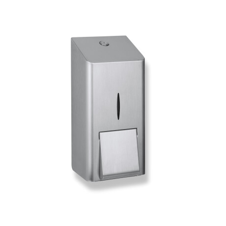 Sæbedispenser til flydende sæbe, 0,8 l, R10-serien / børstet stål #1