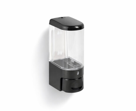 Dispenser til flydende sæbe 0,25 l / ABS, sort højglans