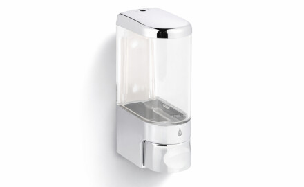 Dispenser til flydende sæbe 0,25 l / ABS, krom