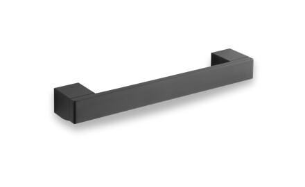 Lige badeværelseshåndtag, 28 cm / mat sort