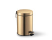 STANDARD-fodkurv, rund, 3 L, soft close / guldglans