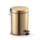 STANDARD rund fodtrækskurv, 5 L, soft close / guldglans #1