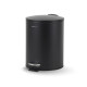 BUDGET rund fodtrædskurv, 5 L, soft close / mat sort stål #1