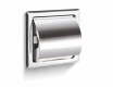 Toiletpapirholder / til indbygning / krom