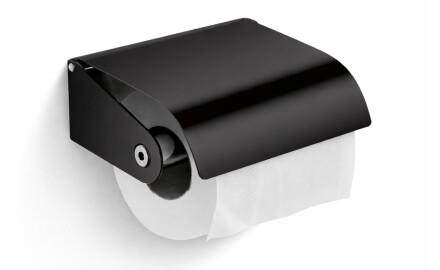 Toiletpapirholder / mat sort