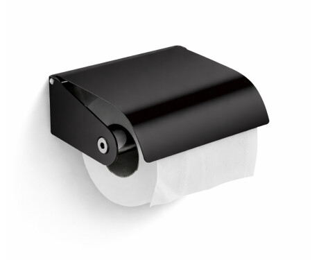Toiletpapirholder / mat sort