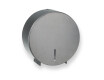 Rund holder til toiletruller med en maksimal diameter på 19 cm, R1-serien / børstet rustfrit stål