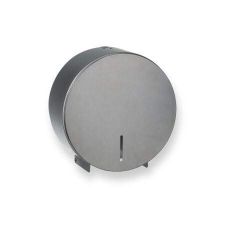 Rund holder til toiletruller med en maksimal diameter på 19 cm, R1-serien / børstet rustfrit stål #1