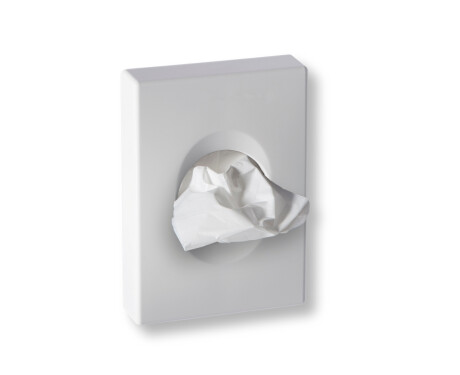 Dispenser til hygiejneposer / ABS, hvid, blank