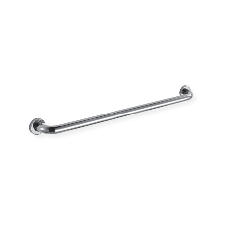 Støttehåndliste til personer med handicap, Ø32, lige, STANDARD – 80 cm / poleret rustfrit stål #1