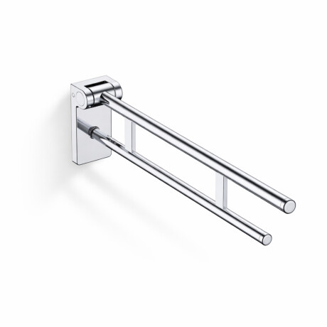 Støttehåndliste til personer med handicap, Ø32, vippbar, PREMIUM - 80 cm / poleret rustfrit stål #1