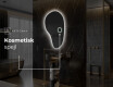 LED Badeværelses spejl med uregelmæssig form S221 #5