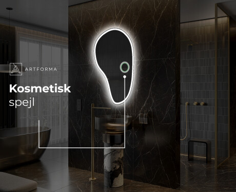 LED Badeværelses spejl med uregelmæssig form S222 #5