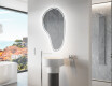 LED Badeværelses spejl med uregelmæssig form S223