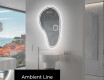 LED Badeværelses spejl med uregelmæssig form S223 #3