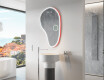 LED Badeværelses spejl med uregelmæssig form S223 #9