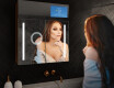 Smart spejlskab til badeværelse med LED - L02 sarah 66,5 x 72cm #10