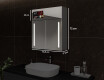 Smart spejlskab til badeværelse med LED - L02 sarah 66,5 x 72cm #3