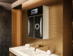 Smart spejlskab til badeværelse med LED - L27 sarah 66,5 x 72cm