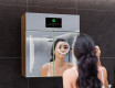 Smart spejlskab til badeværelse med LED - L27 sarah 66,5 x 72cm #8