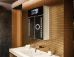 Smart spejlskab til badeværelse med LED - L55 sarah 66,5 x 72cm #1