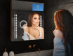 Smart spejlskab til badeværelse med LED - L55 sarah 66,5 x 72cm #10