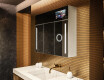 Smart spejlskab til badeværelse med LED - L02 sarah 100 x 72cm #1