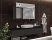 Smart spejlskab til badeværelse med LED - L27 sarah 100 x 72cm #11