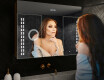 Spejlskab til badeværelse med LED - L55 Emily 100 x 72cm #9