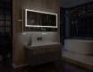 Et lille led-badeværelsesskab Lily - 3-dørs 100 x 72,5cm #2