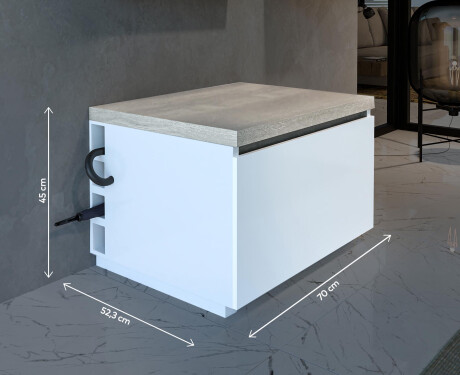 Skoskab - Olivia 70 x 45cm #2