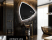LED Badeværelses spejl med uregelmæssig form T222 #3