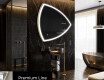 LED Badeværelses spejl med uregelmæssig form T222 #4