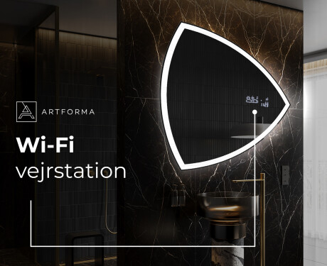 LED Badeværelses spejl med uregelmæssig form T222 #6